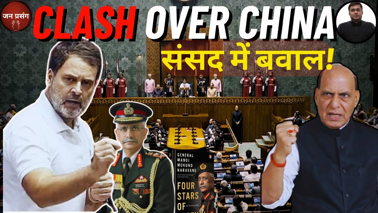 Clash in Parliament :राहुल vs राजनाथ | किताब पर घमासान! #rahulgandhi #sansad #trending #janprasang