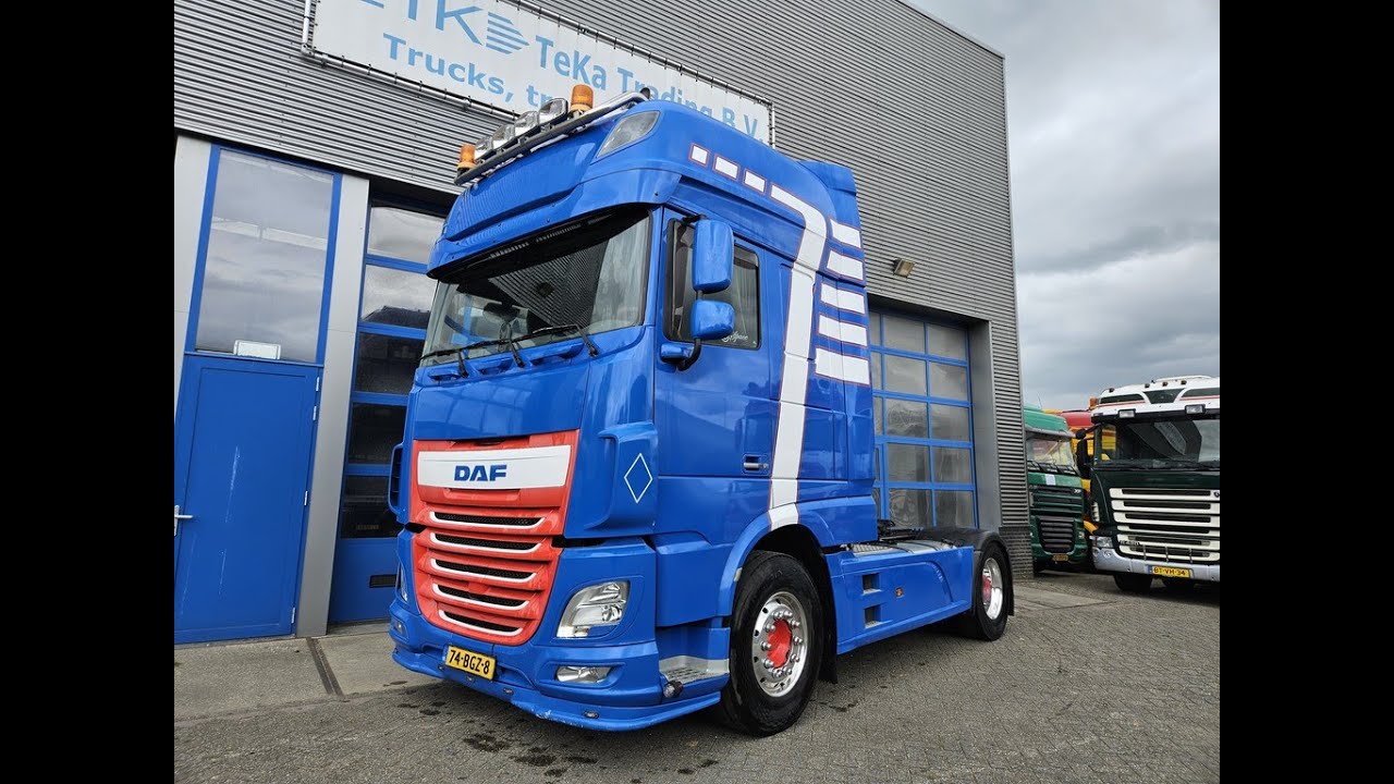 DAF XF 460 2016 Special leather interior