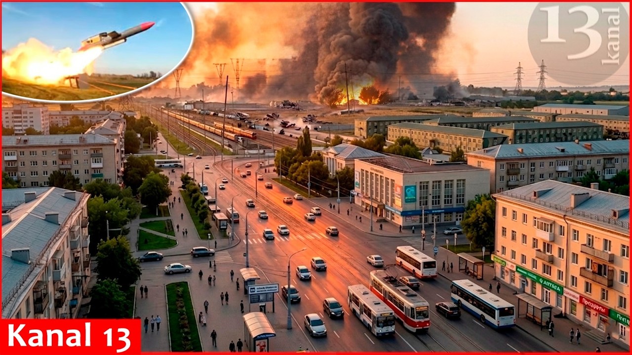 Ракеты &laquo;Фламинго&raquo; нанесли удар по ключевому военному заводу, производящему взрывчатку для армии в...