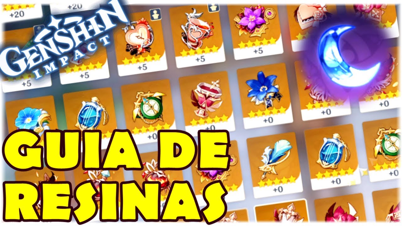 COMO GASTAR RESINA DA FORMA CORRETA! COLECIONE ARTEFATOS 5 ESTRELAS! - GENSHIN IMPACT