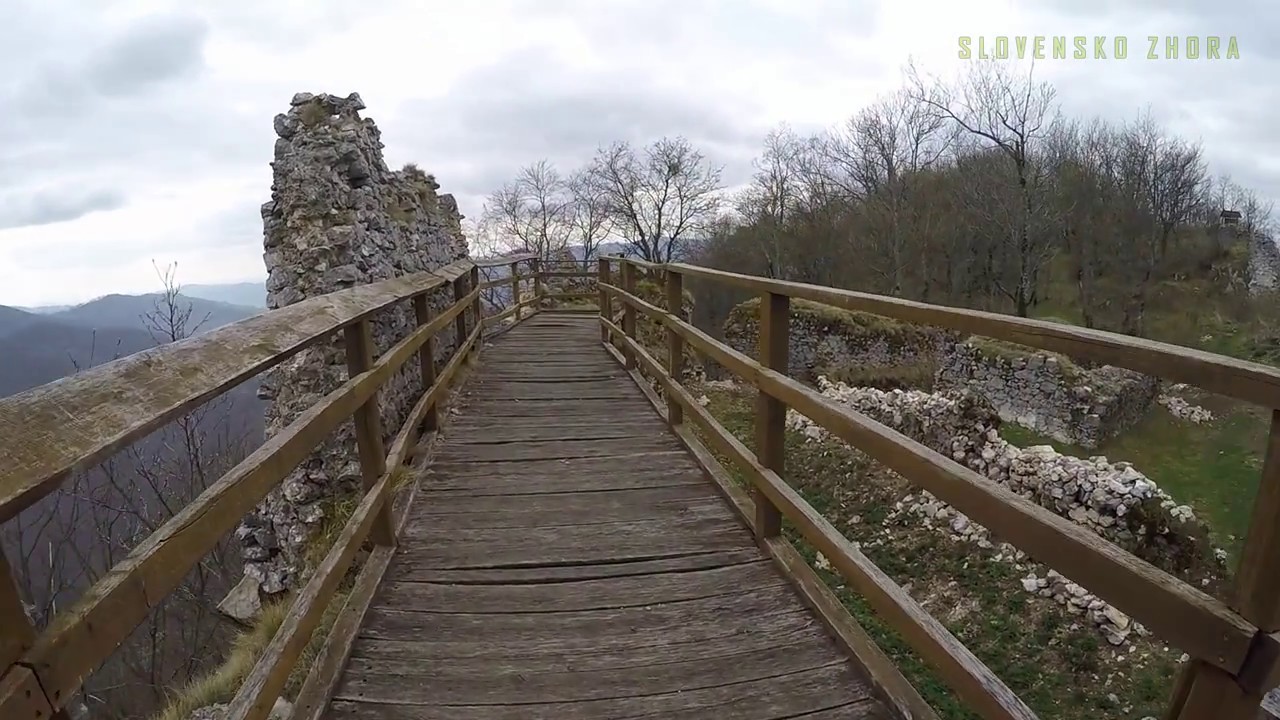 Hrad Muráň. Muránska planina - Veľká lúka. Chov koní na Muránskej planine. Castle of Muran