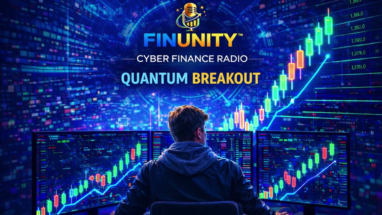 🎧FINUNITY™ CYBER FINANCE RADIO | QUANTUM BREAKOUT #ELECTRONICFINANCEMUSIC #FINANCEMUSIC #CRYPTOERA 📈