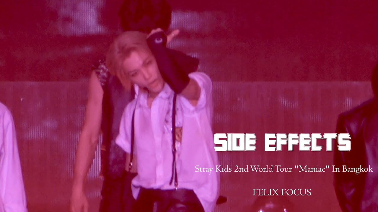 [ 부작용 Side Effects ]스트레이키즈 필릭스 フィリックス Stray kids Felix 4K Focus Fancam