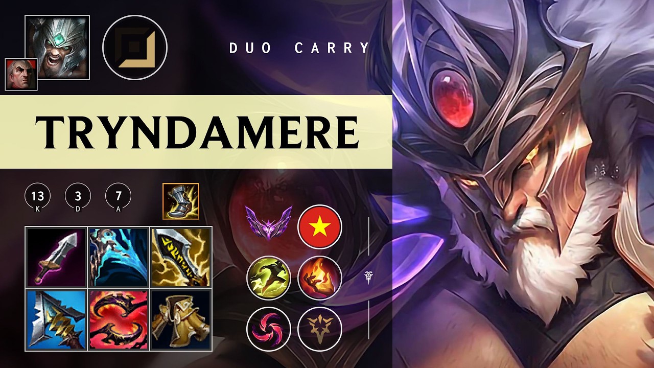 Tryndamere ADC vs Aphelios - VN Master Patch 26.03