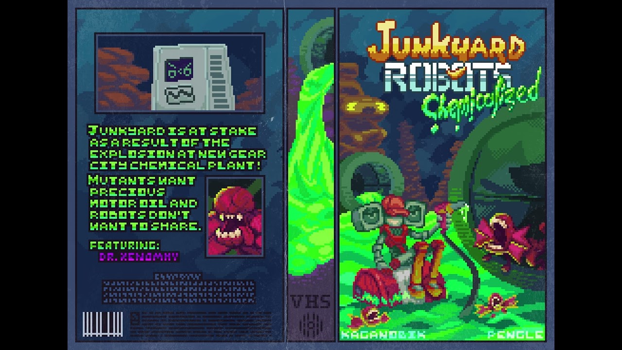 Junkyard Robots Chemicalized