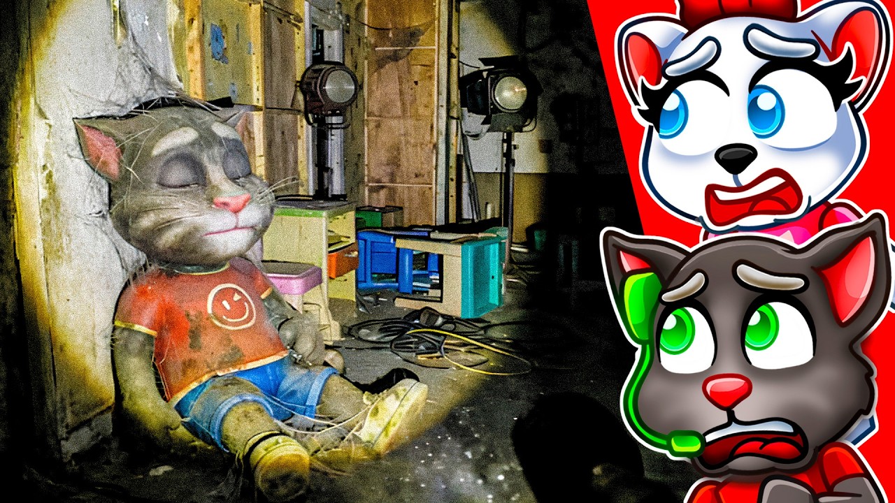 We Found Abandoned Talking Tom in Real Life..