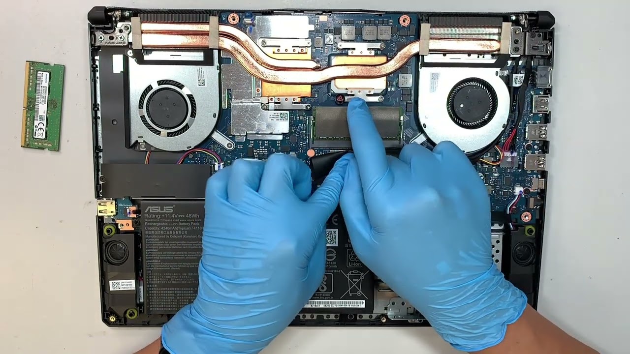Обновление оперативной памяти ноутбука Asus TUF F15 FX506L