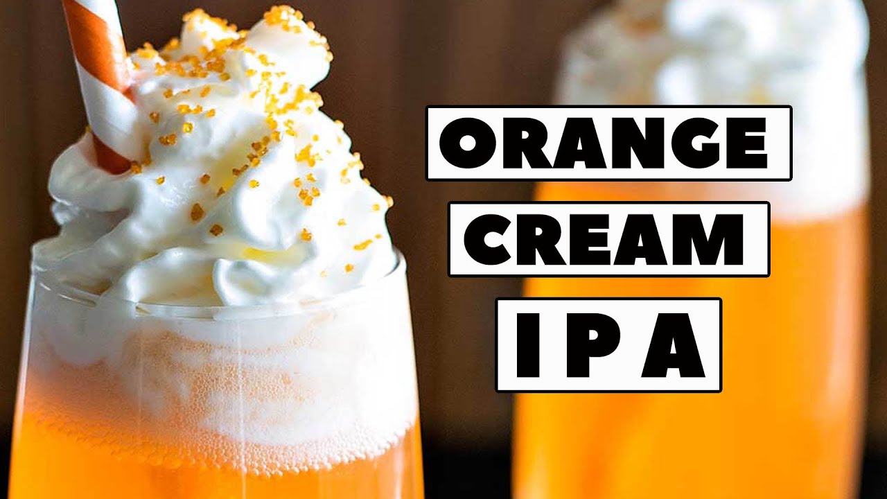 Апельсиново-сливочный молочный коктейль IPA | Рецепт из цельного зерна