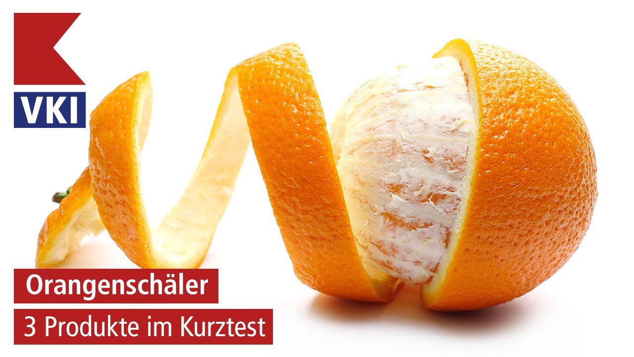 Orangenschäler im VKI-Kurztest