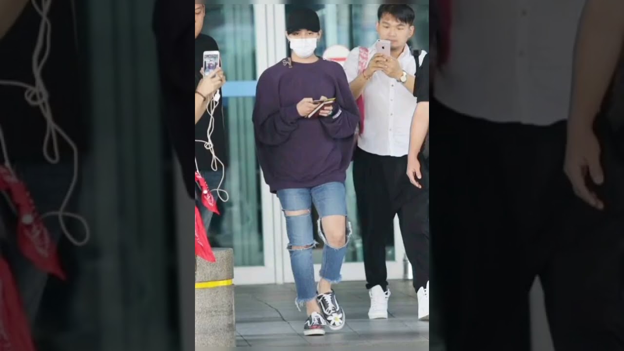 g dragon airport fashion || like and subscribe guys thank you