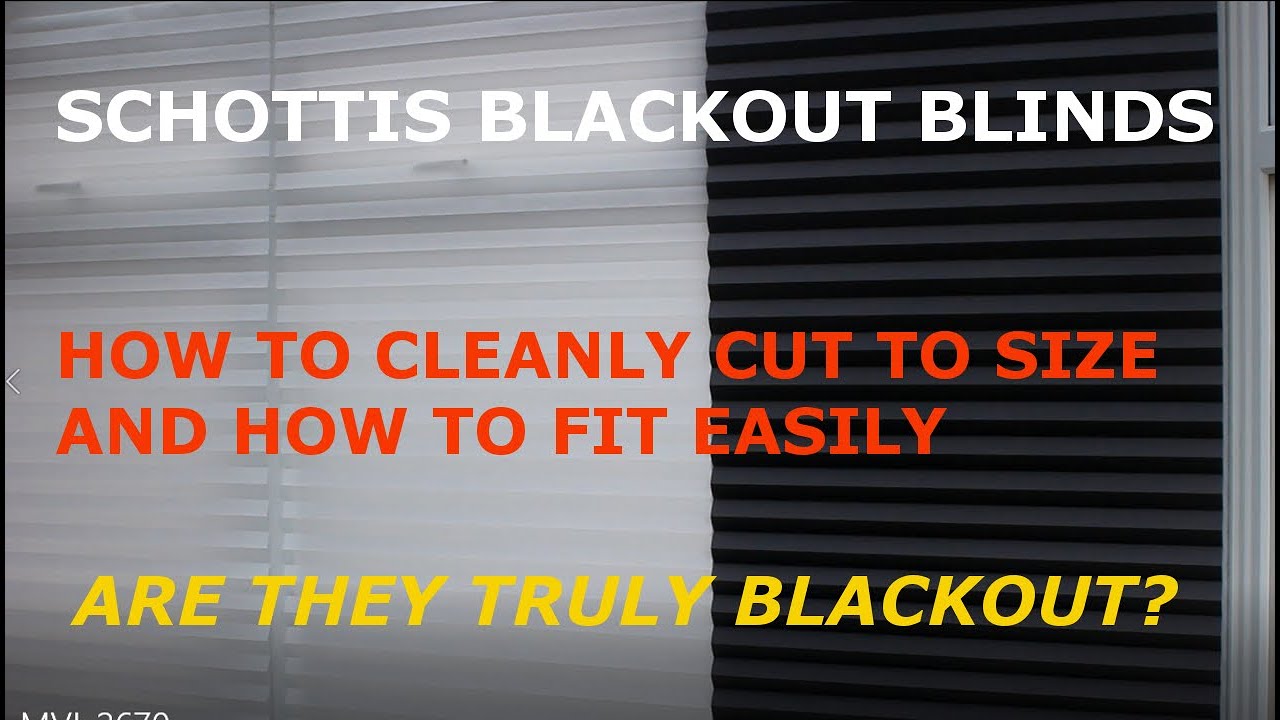 Schottis Blackout Pleated Blinds from Ikea, fitted and compared to Schottis White Pleated Blinds.