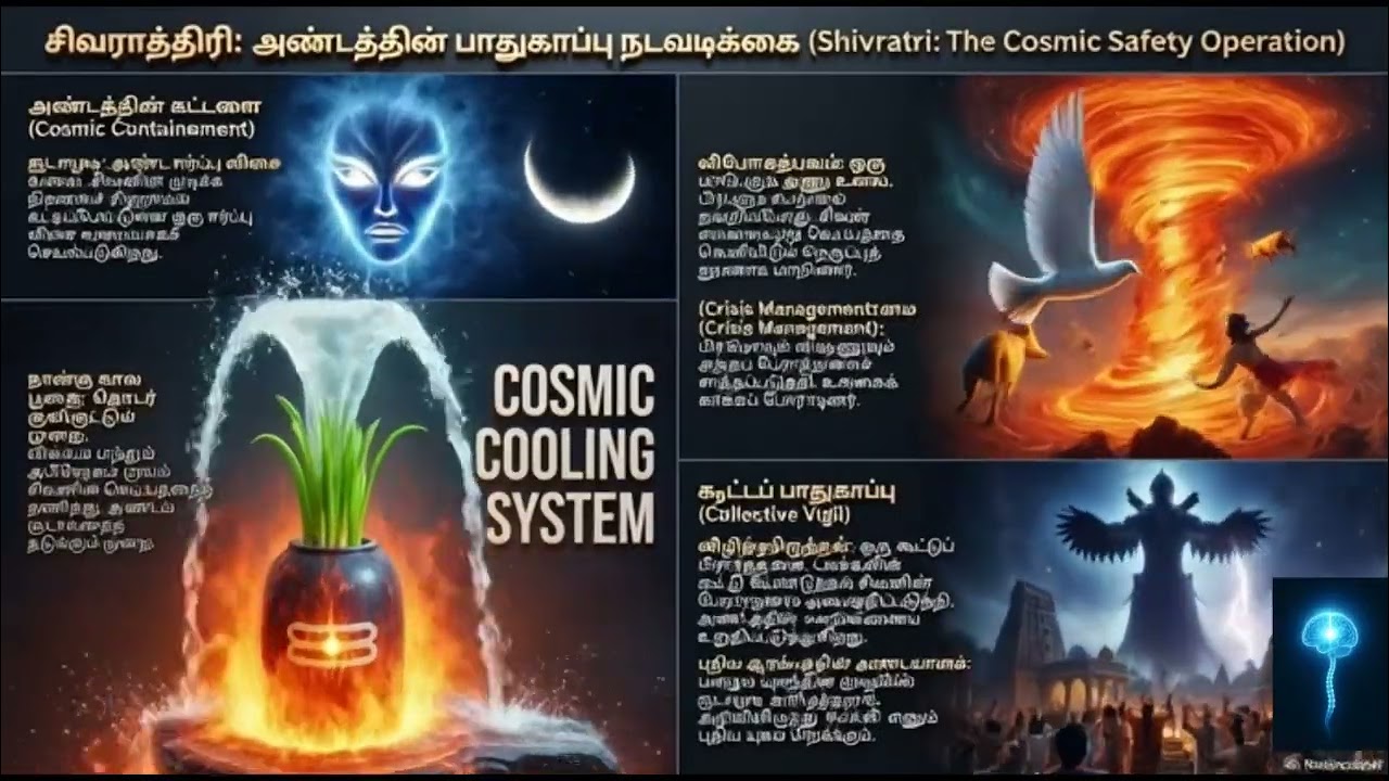 மஹா சிவராத்திரி வழிபாடு  - அண்டத்தின் பாதுகாப்பு நடவடிக்கையா? #mahashivratri #shiv #vasiyogam #tamil