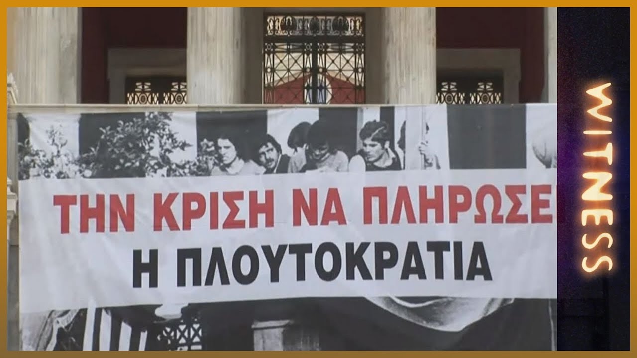 Greece: Protesting the protesters - Witness