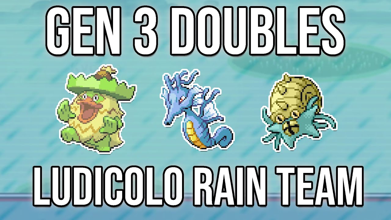 Ludicolo Rain in Gen 3 Doubles OU - Pokemon Showdown