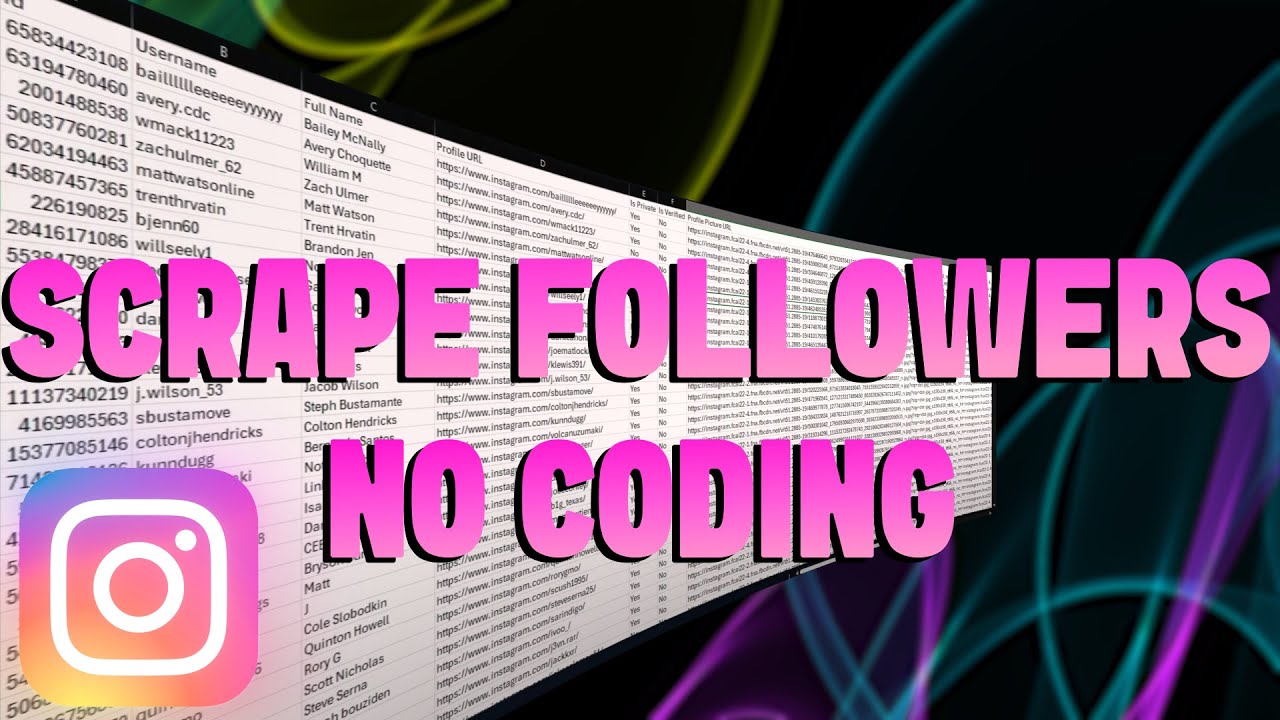 How to Scrape Instagram Followers from Profiles (No Code Needed)