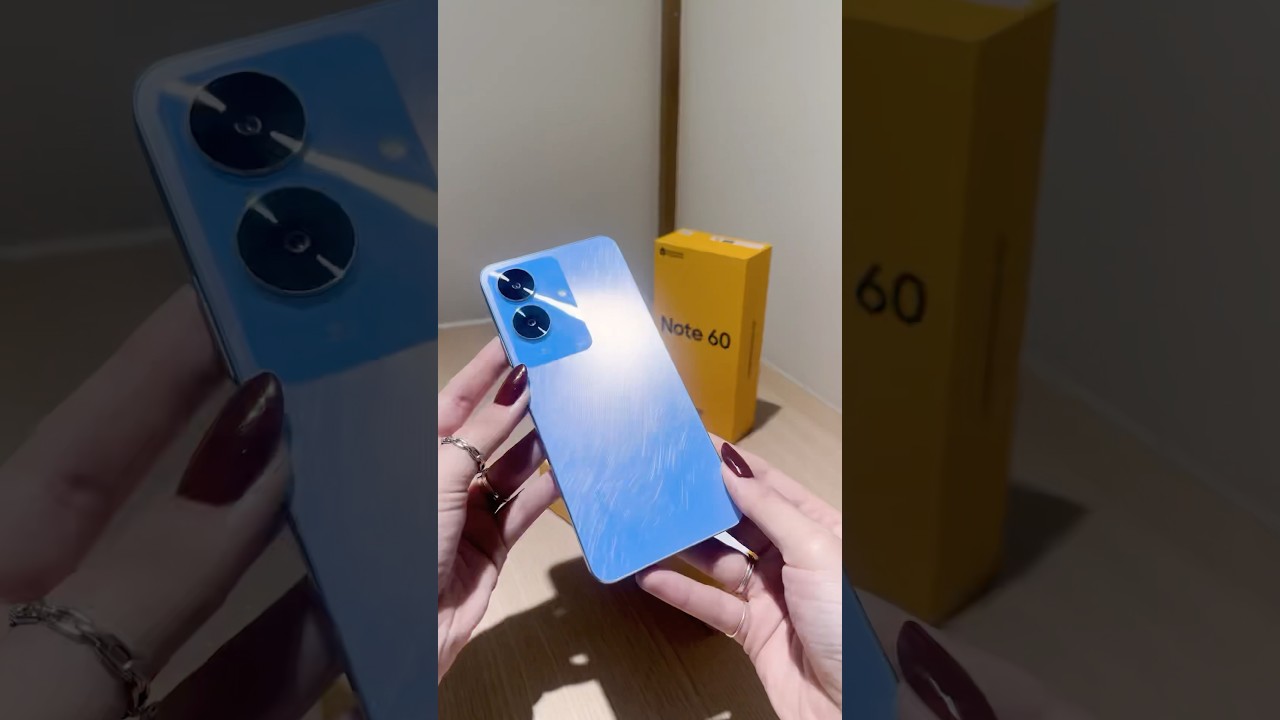 realme Note 60 no detalhe! Veja o unboxing completo #realme #realmenote60 #smartphone #unboxing