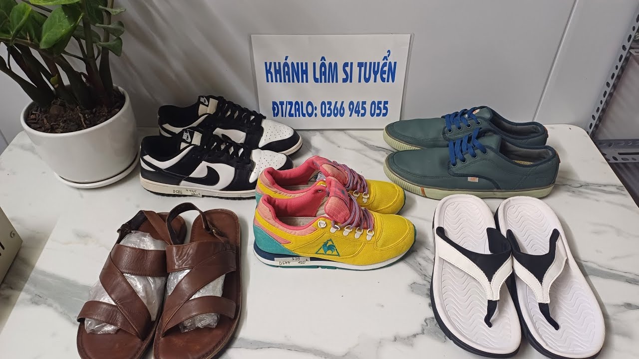 2/3 giày,dép si hiệu Cat,lecoq sportif,Nike,Adidas,NB,Fila...Lh:0366945055