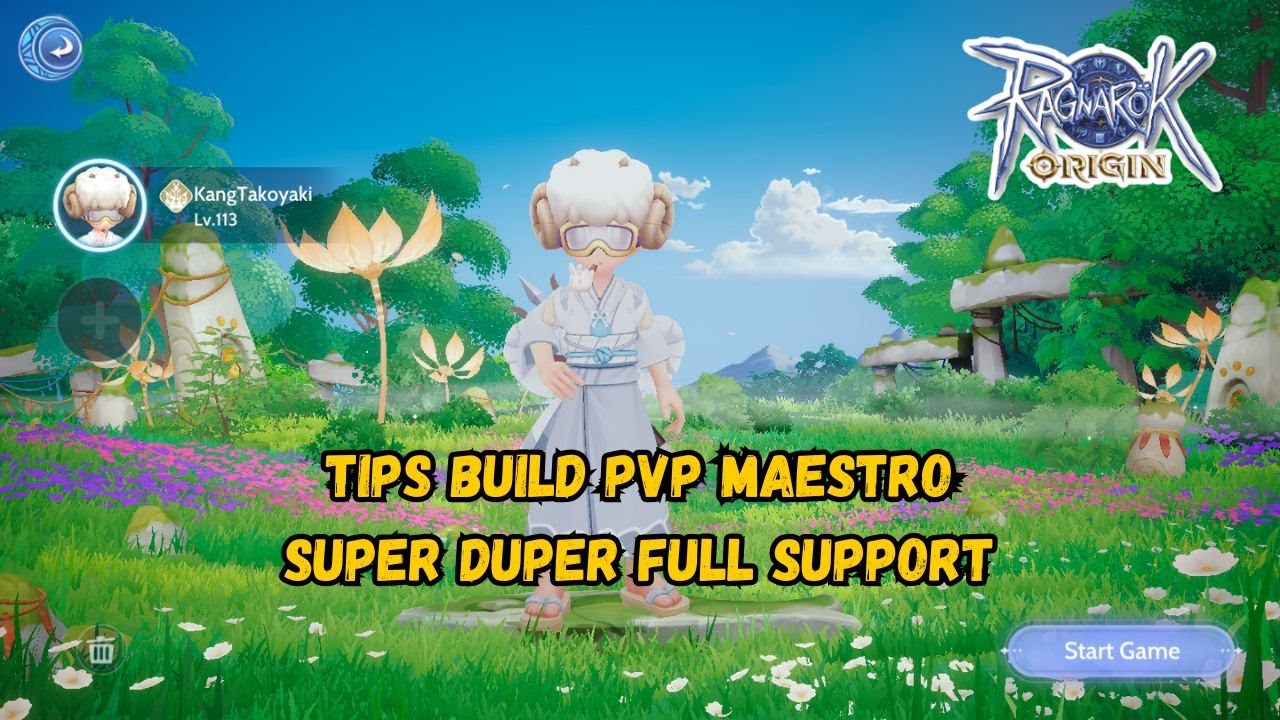 TIPS BUILD PVP MAESTRO FULL SUPPORT | Ragnarok Origin Global