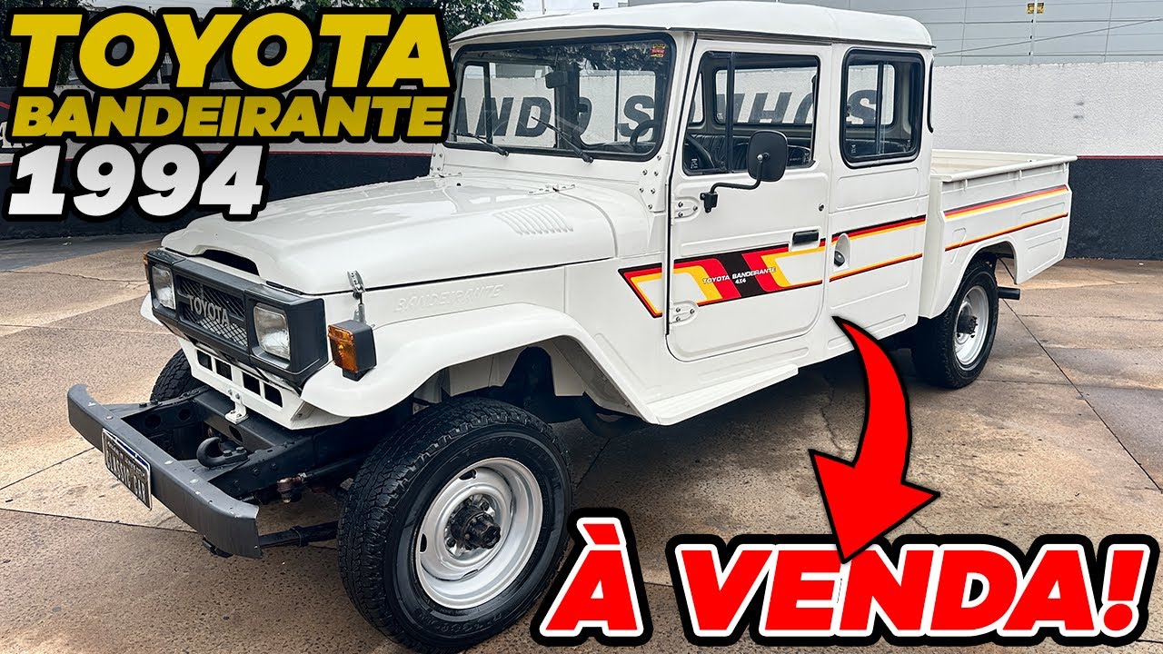 TOYOTA BANDEIRANTE 4X4 1994 *À VENDA*