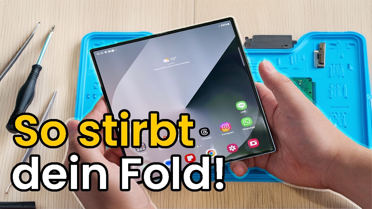 Fold-Handys gehen alle kaputt – DAS ist der Grund!