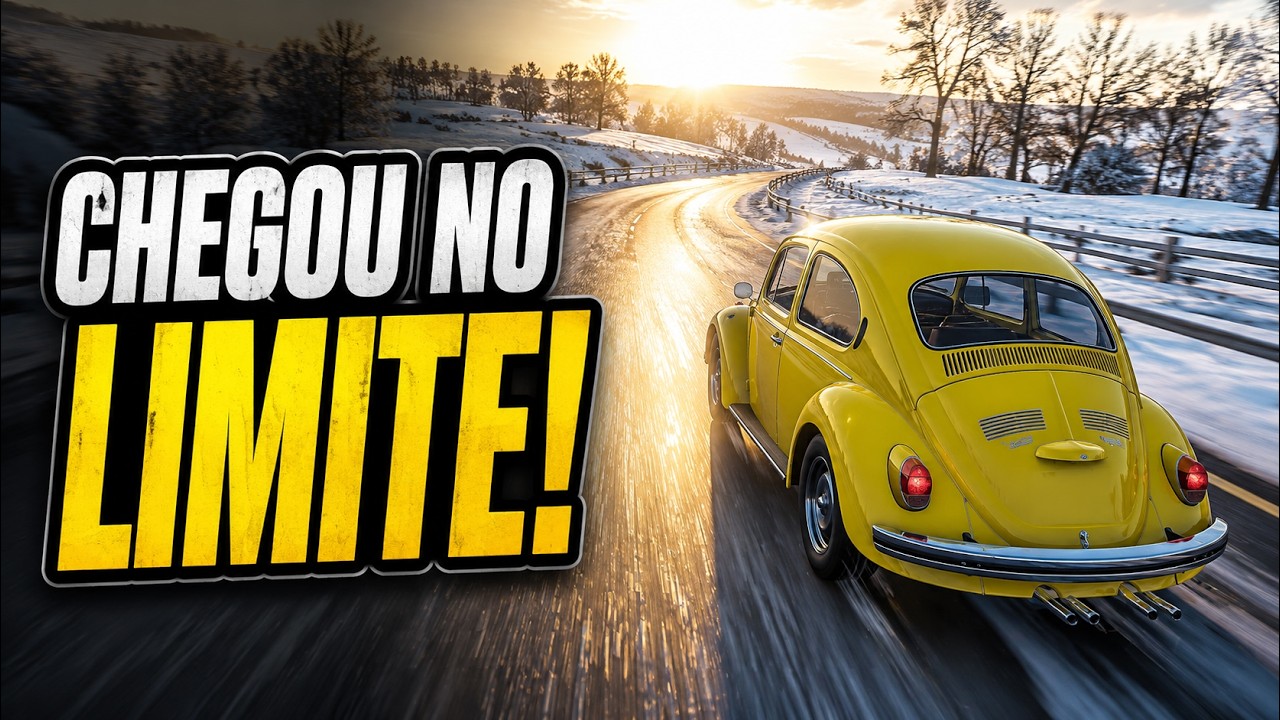 O FUSCA CHEGOU NO SEU LIMITER - UMA GAMEPLAY DIFERENTE DO FORZA HORIZON 4 PARTE 04