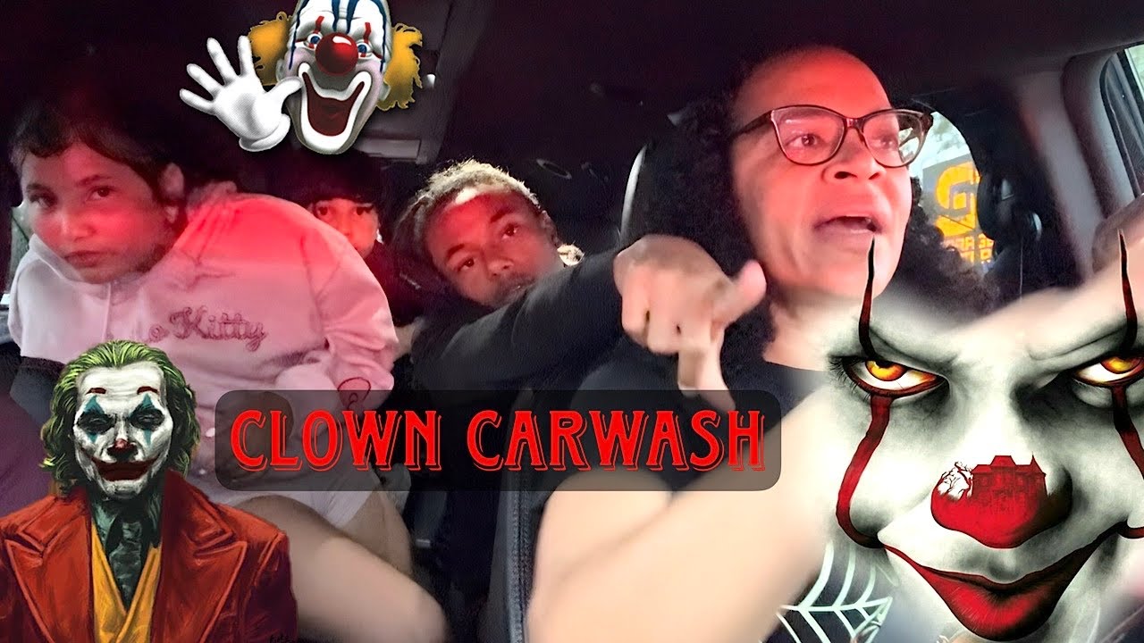 Scary Clown Car Wash Louisiana 2025