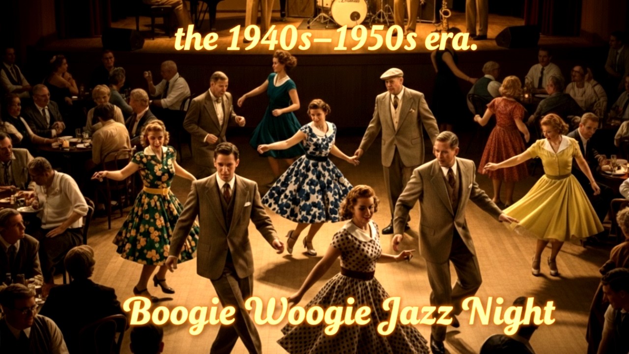 Boogie Woogie Jazz Night : Vintage Dance hall & Piano Endiablé