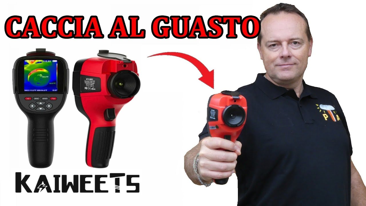 0913: A CACCIA DI GUASTI CON LA TERMOCAMERA KAIWEETS KTI-WO1
