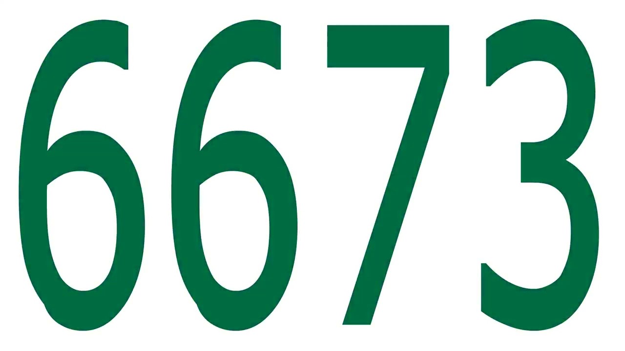 6673