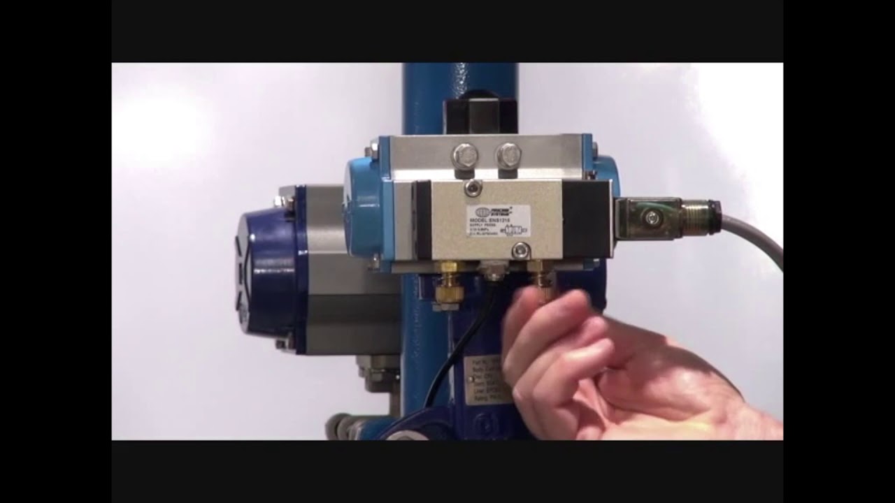 GO Industrial | Series ENS - 5 way 2 position Namur Solenoid Valve