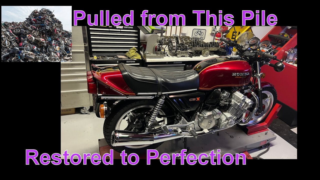 Honda CBX Full Restoration & Engine Rebuild Video Series - Part 41 Final Assembly & First Start Up