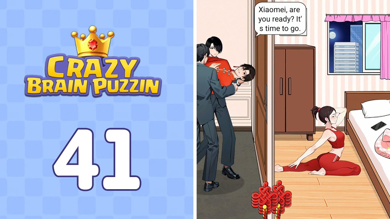 Crazy Brain Puzzle Level 41 Getting Married | Complete Walkthrough & Solutions! 🎯