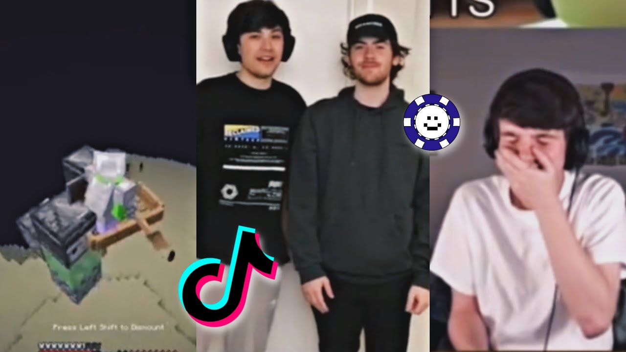 Dream SMP TikToks to celebrate Quacknapnotfound meetup || MCYT TikTok Compilation #28
