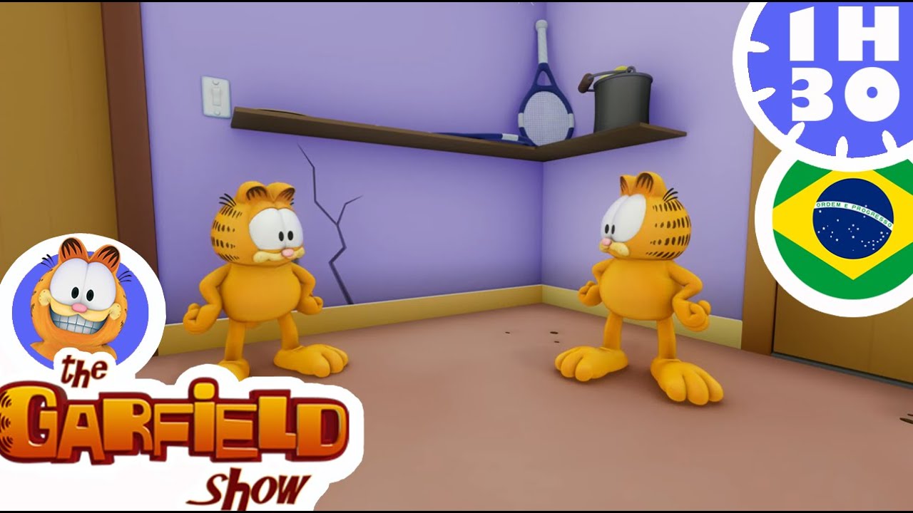 😸 Duas vezes mais Garfields Duas vezes mais bobagens 😸 - O Show do Garfield