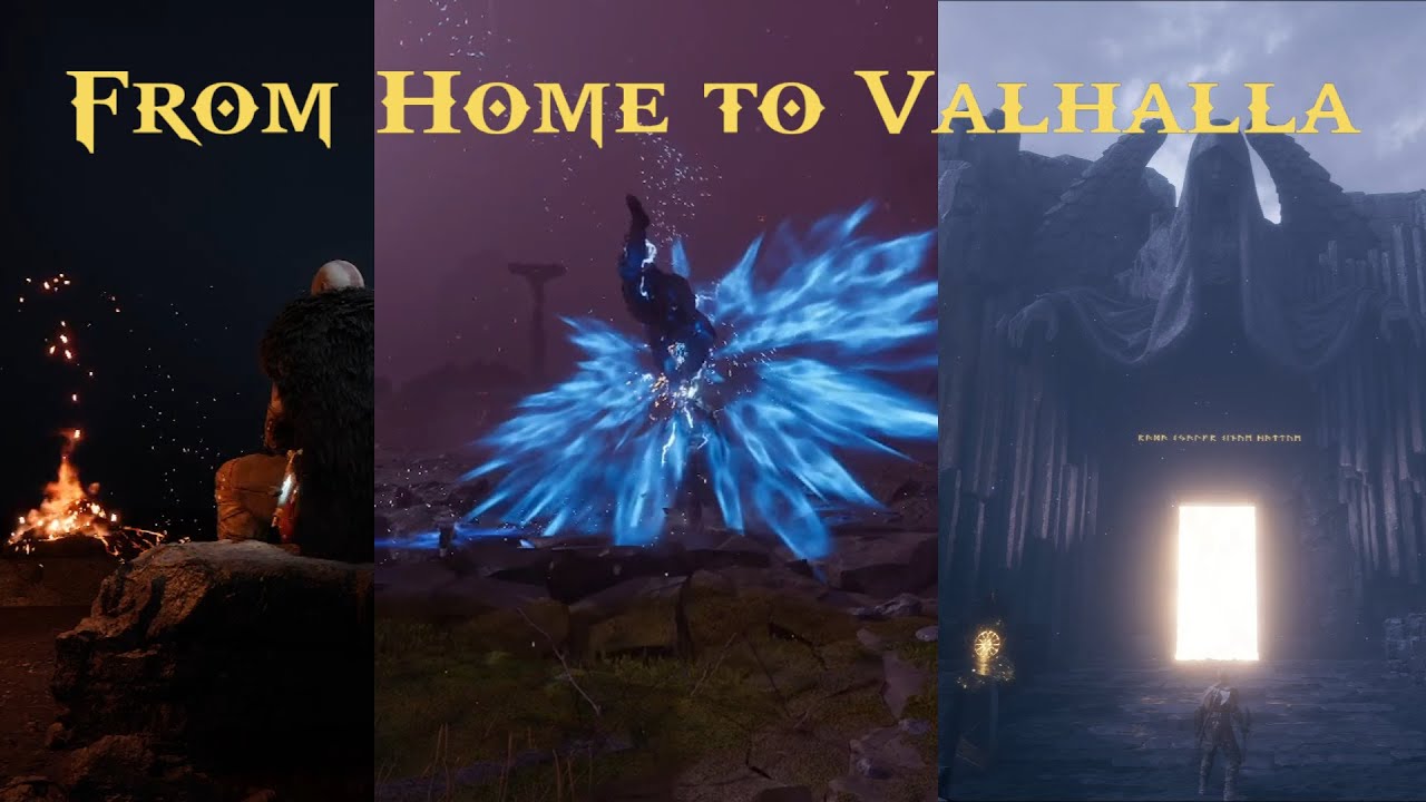 God of War 4 & Ragnarok Ambience | Full Saga Journey | Sleep • Study • Relax