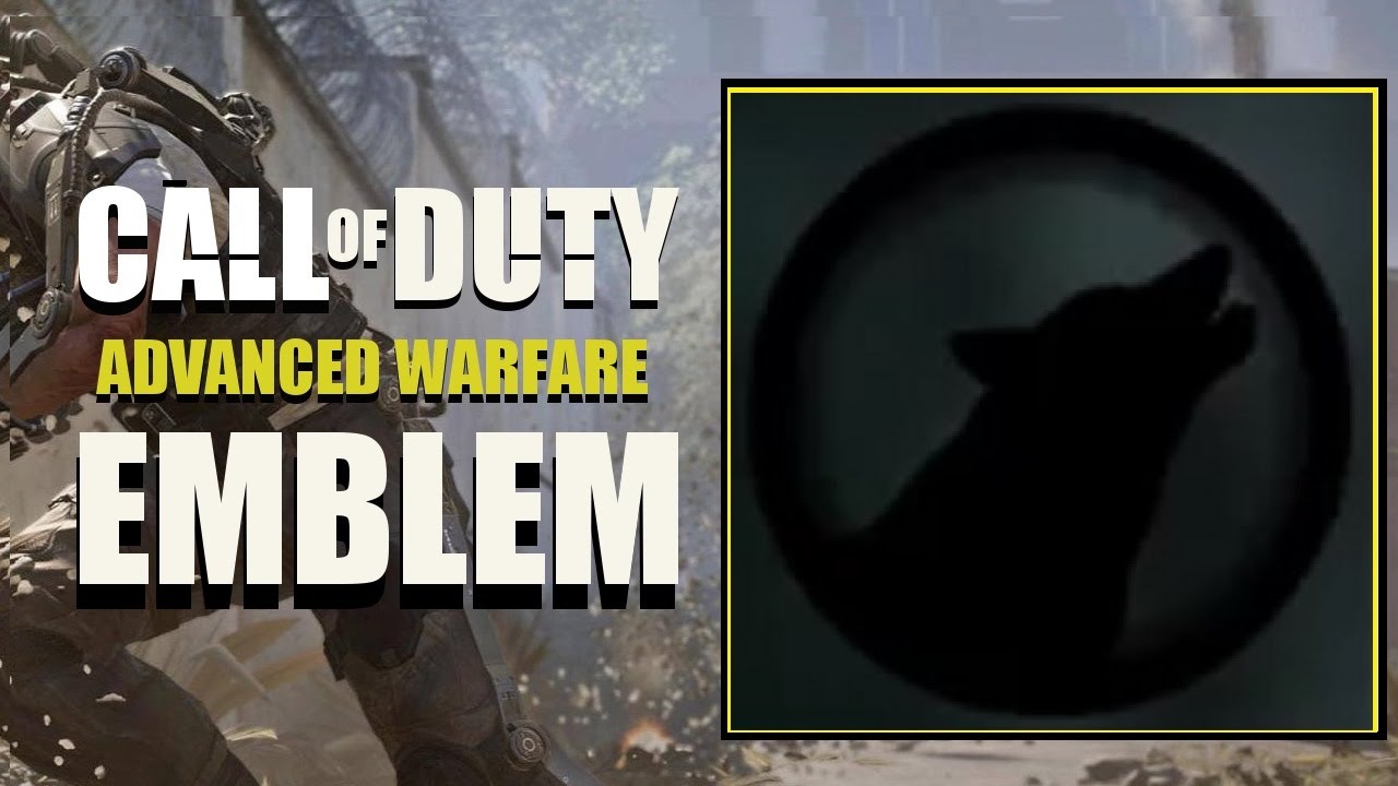 COD AW / Call of Duty Advanced Warfare : Wolf Emblem Tutorial