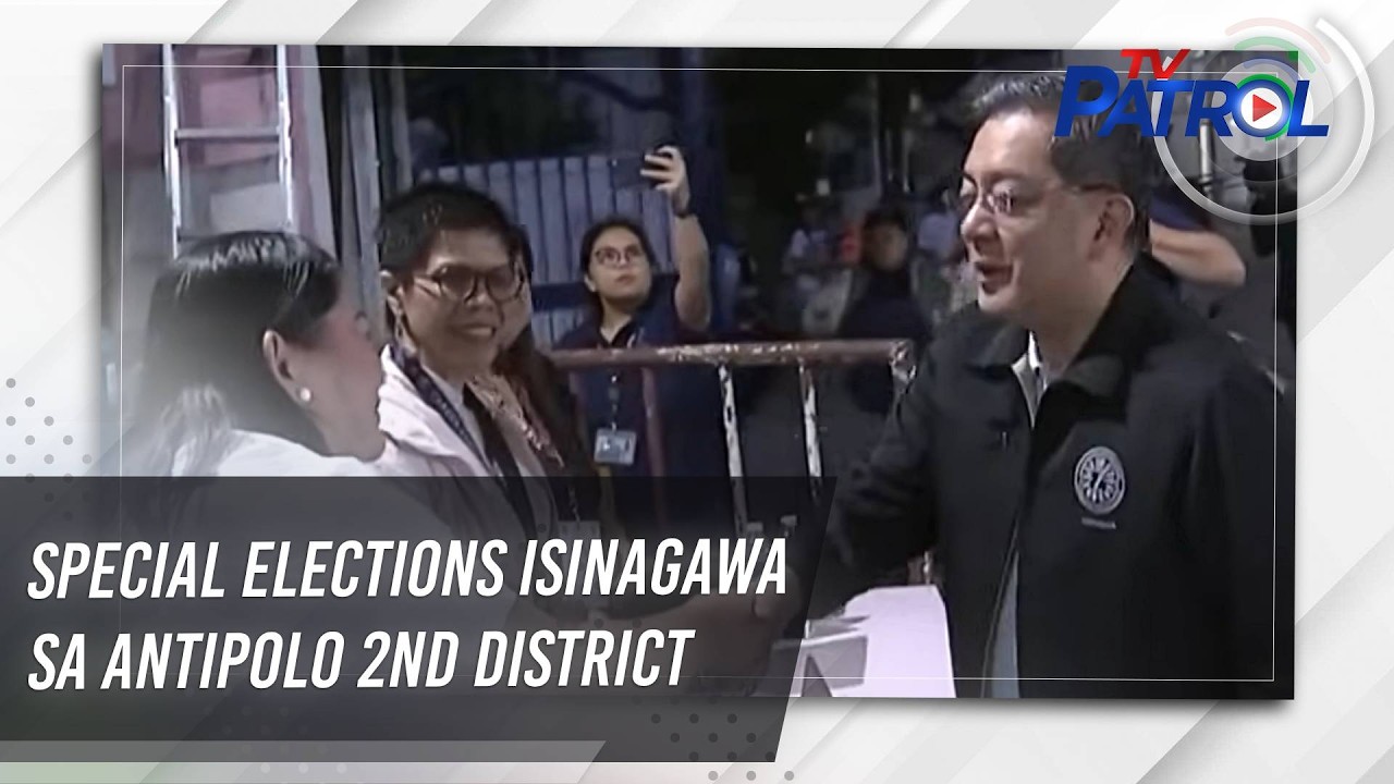 Special elections isinagawa sa Antipolo 2nd District | TV Patrol