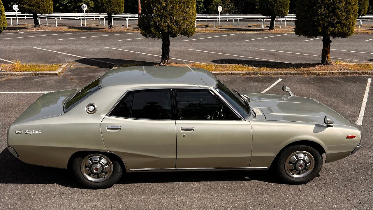 ケンメリ　ヨンメリ　GC110 昭和50年式　前期　旧車　日産　NISAN フルノーマル　街道レーサー　スカイライン　SKYLINE GT GTX 検索　ハコスカ ジャパン　R32 R34 鉄仮面
