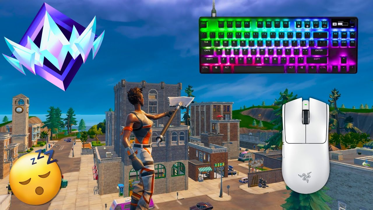SteelSeries Apex Pro TKL ASMR 😴 Fortnite OG Ranked Reload 🏆 Satisfying Keyboard Fortnite 240 FPS 4K