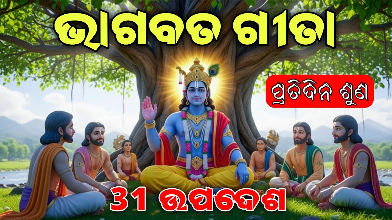 ଭାଗବତ ଗୀତା ସାର 31 ଉପଦେଶ | Bhagwat Geeta 18 lessons | Bhagwat Gita Gyan Odia | Binayak TV
