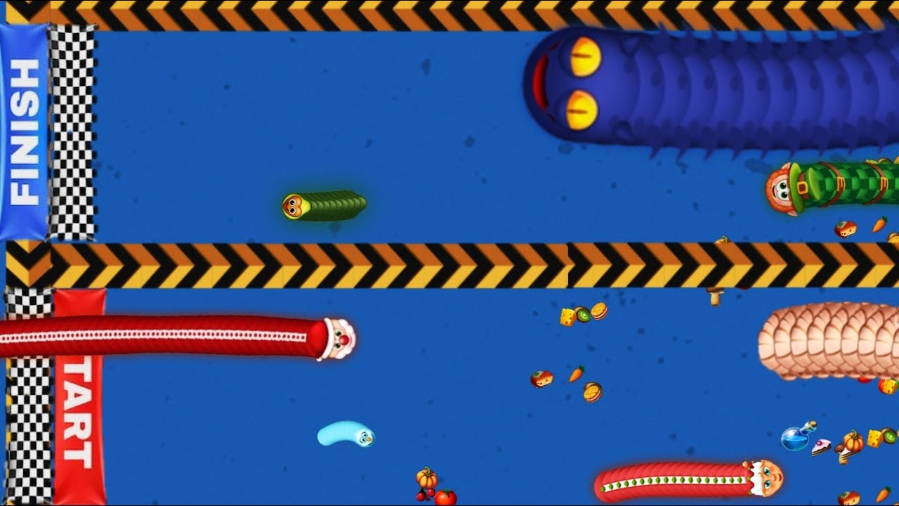 Worms Zone Magic Slither Snake - Worms race around the box - Xmood Roy