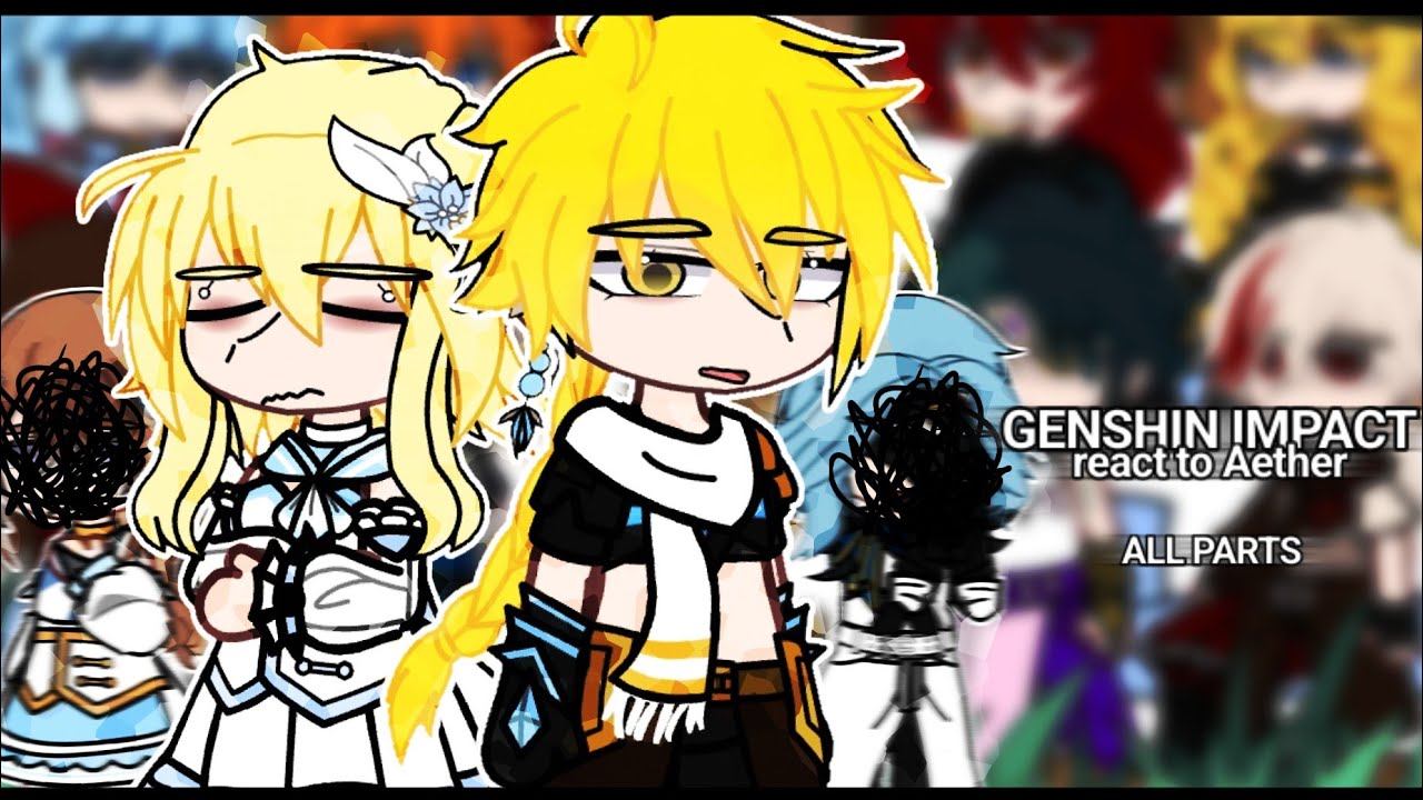 | Genshin Impact реагирует на Эфир | ВСЕ ЧАСТИ | 2X | 🇷🇺/🇬🇧 |