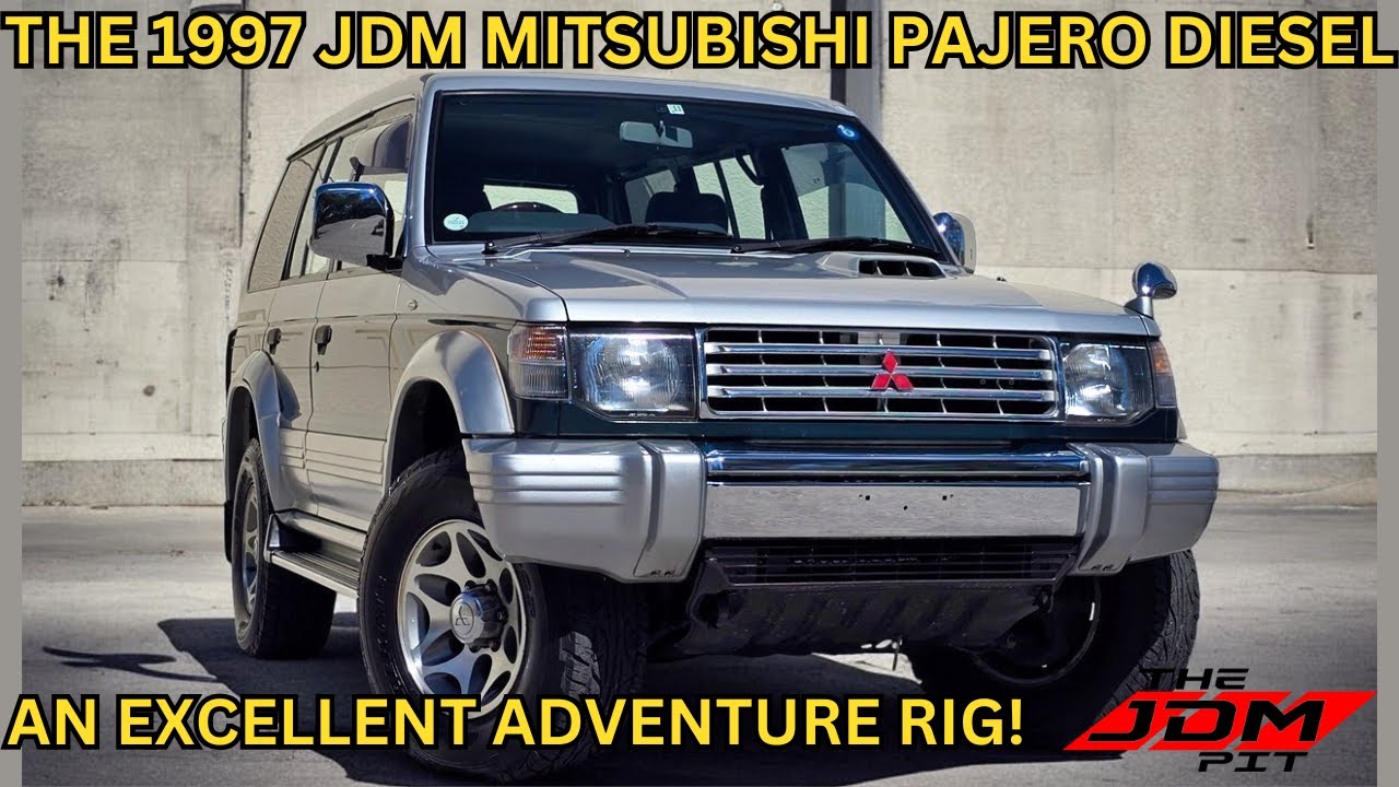 A Mighty 1997 Mitsubishi Pajero Field Master 2.8L Diesel!  Let's check it out!