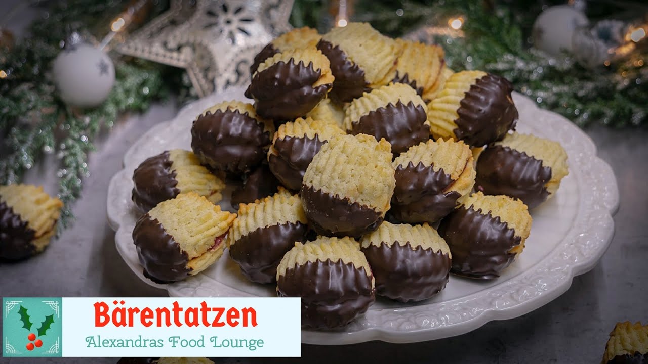 Spritzgebäck ohne Gebäckpresse/ Bärenpfötchen/Bärentatzen