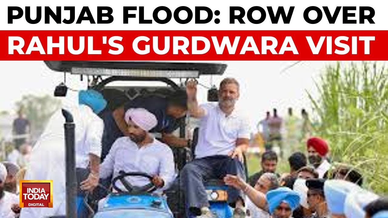 Rahul Gandhi's Gurdwara Visit Sparks Row: SGPC Sacks 3 Sevaks For Giving 'Siropa' | India Today News