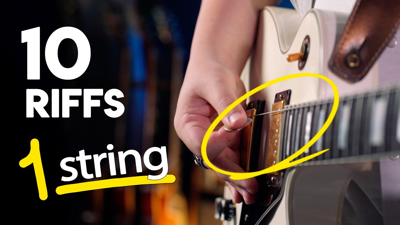 10 Riffs 1 String
