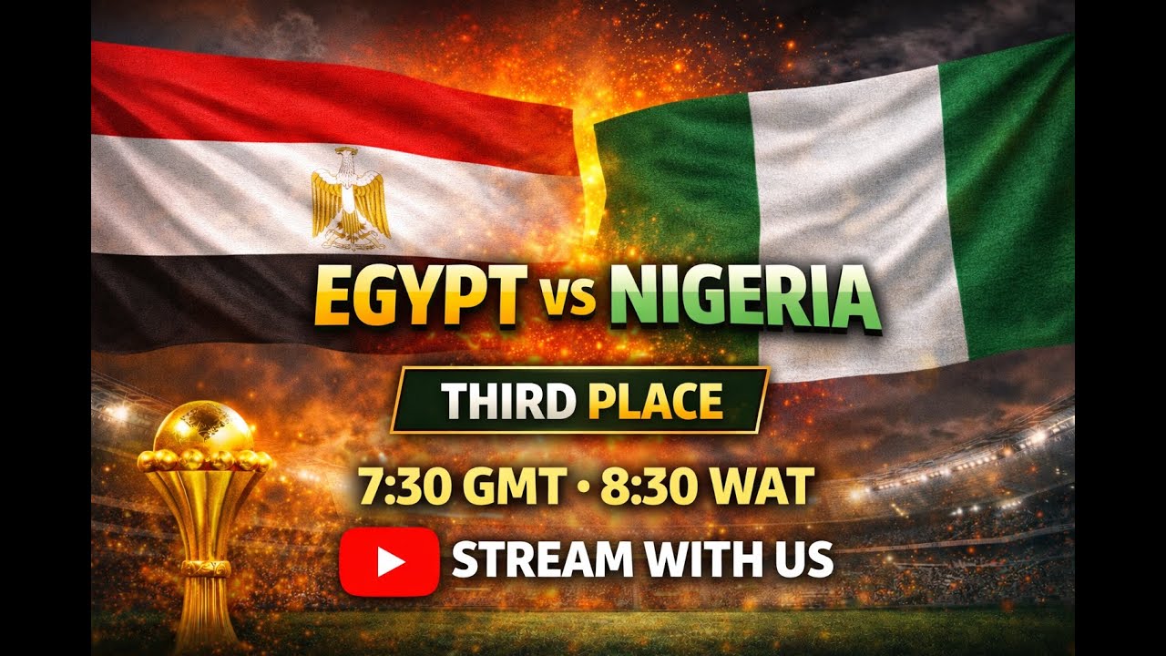 WatchAlong: Egypt VS Nigeria
