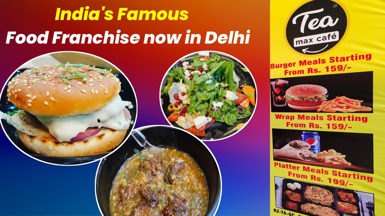 TeaMax Cafe Uttam Nagar | Best Chinese, Gym Diet, Italian and more..#teamax @onlyfoodiesofficial