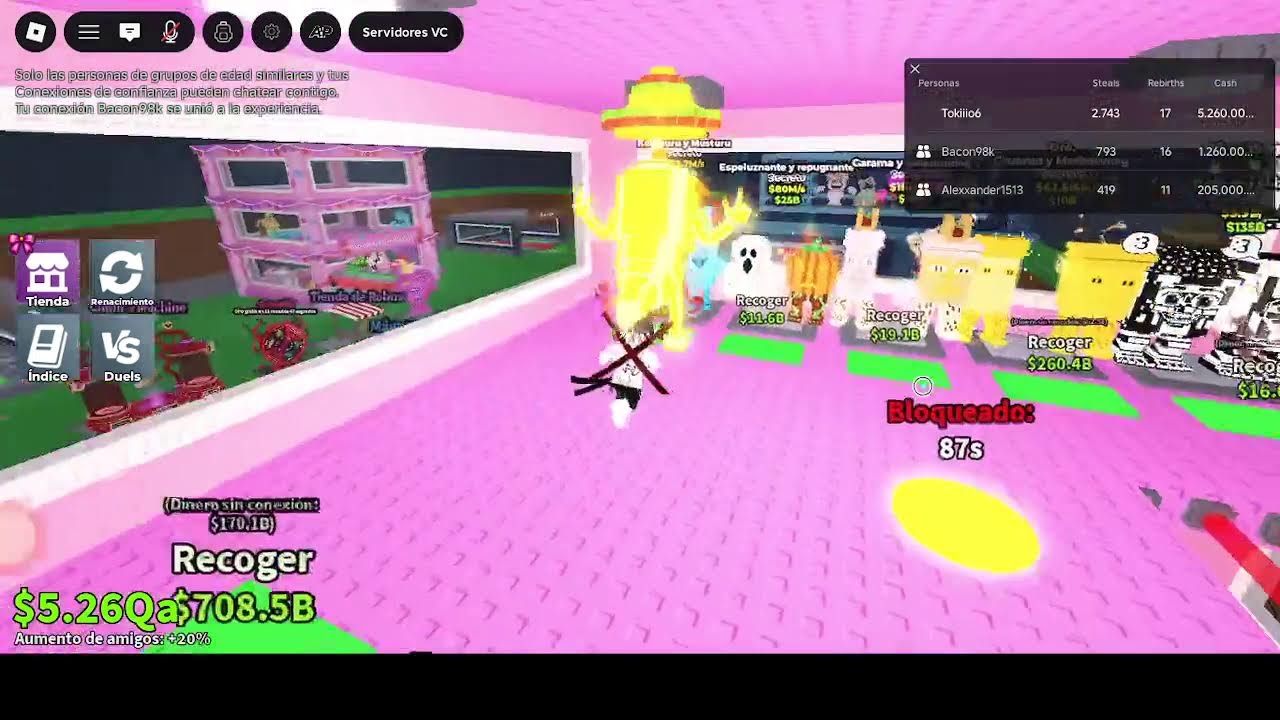 Roblox, Roba un brainrot *Trade/PVP*