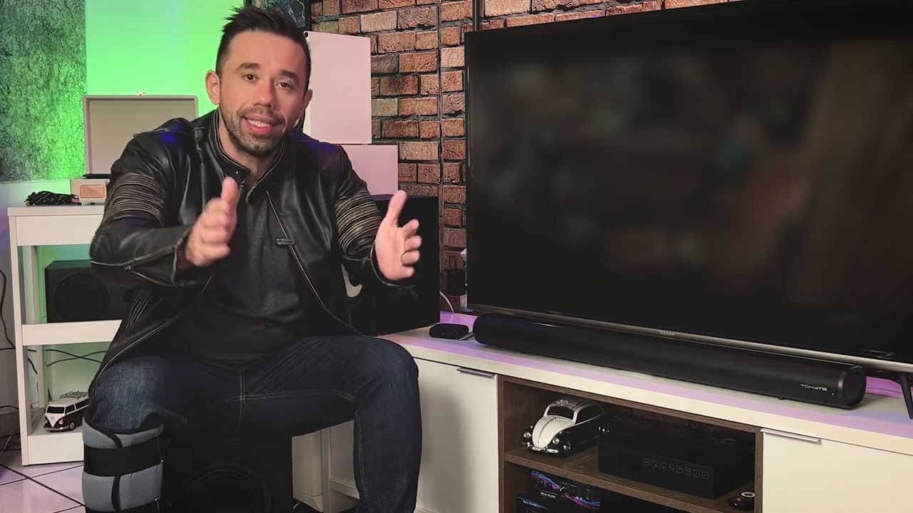 CONHEÇA A NOVA SOUNDBAR DA TOMATE MTS 2033 COM HDMI ARC | REVIEW